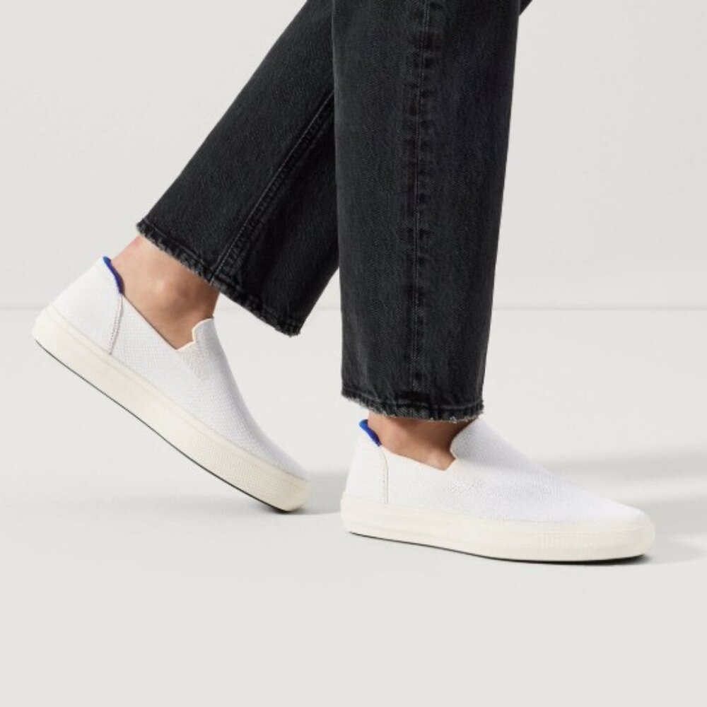 Rothy's 9 - White Slip On Sneaker Womens